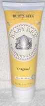 Burt&#39;s Bees Baby Bee Nourishing Lotion Original Moisturizing Body 6 oz/170g New - £15.49 GBP