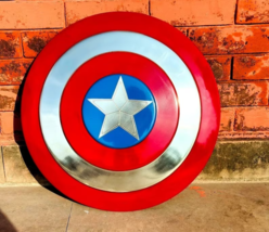 Marvels Legend Captain America Shield ~ Medieval Armor Cosplay Avengers Shield - £68.43 GBP+