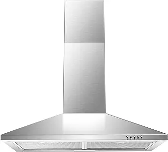 Range Hood 30 Inch,Wall Mount Range Hood In Stainless Steel With Ducted/... - £171.82 GBP
