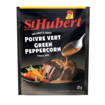 12 x St-Hubert Green Peppercorn Gravy Sauce Mix 25g each Pouch From Canada - £28.93 GBP