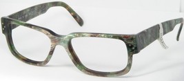 Nos Silhouette M 2115 10 2128 Green /BROWN Eyeglasses Glasses Frame 55-17-145mm - £123.22 GBP