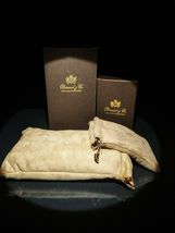 Brizard and Co Black  Python Pattern and Red Leather cigar case and lighter image 7