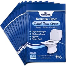 100 Toilet Seat Covers Disposable XL Flushable Kids Potty Training-Biodegradable - £12.36 GBP