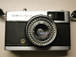 Vintage Olympus Trip 35 Compact 35mm Film Camera 40mm f/2.8 Zuiko Lens - £78.75 GBP