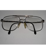 Aviator Glasses Vintage DAN Prescription Gold/Platinum Made In Italy - $137.13 CAD