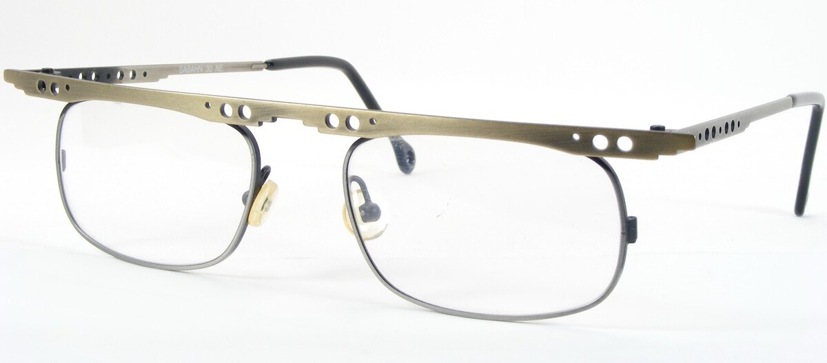 Vintage S. A. B. A. H.N.SABAHN 30 Ne Licht Tönend Einzigartig Selten Brille - $95.94