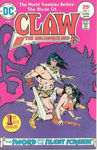 Claw The Unconquered Comic Book #1 DC Comics 1975 FINE+ - £3.89 GBP