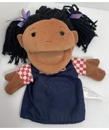 KAPLAN EARLY LEARNING DIVERSITY Plush HAND PUPPET - Farm girl 10 Inches - $12.19