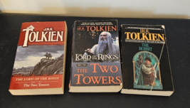 J.R.R. Tolkein Paperback books Lot Set of 3 SHIPS FROM USA, NOT DROP-SHI... - £7.78 GBP