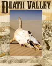 Death Valley California Laser Engraved Wood Picture Frame Portrait (5 x 7) - £24.26 GBP
