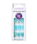 Kiss Impress Press Short Length Manicure Nails Eternity 91909 - £9.71 GBP