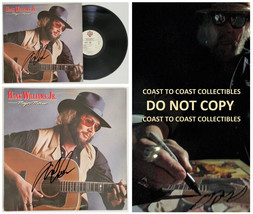 Hank Willams Jr signed Major Moves album vinyl record proof COA autographed - £311.90 GBP