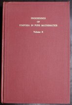 Singular Integrals: Volume 10, Proceedings of Symposia in Pure Mathemati... - £23.44 GBP