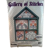 Bucilla Counted Cross Stitch Hutch Wedding Sampler 33456 Gallery of Stit... - $13.61
