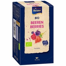 Messmer Organic Berries Tea -18 Tea bags- Made In Germany Free Shipping - $9.85