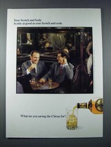 1988 Chivas Regal Scotch Ad - Scotch And Soda As Good - £14.78 GBP