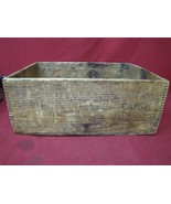 Antique Wooden Dovetail Box Hercules Electric Blasting Caps - £38.75 GBP