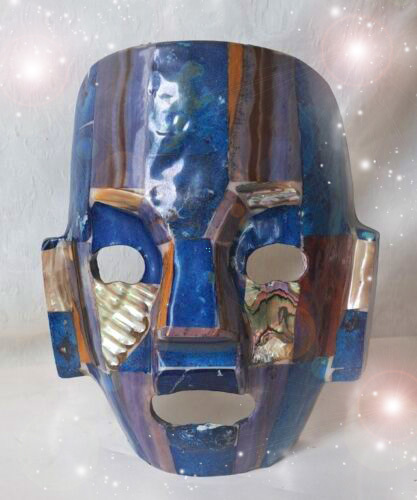 Haunted STONE MASK WIZARD'S DRAW PROTECT SUCCESS HIGHEST LIGHT EXTREME MAGICK - £191.39 GBP