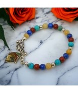 CAROLYN POLLACK RELIOS STERLING MULTI GEMSTONE BRACELET - $82.06 CAD