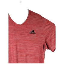 Adidas Light Red Heather Shirt Mens XL Performance Fit Jogging Aeroready... - $28.71