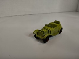 Vintage Tootsietoy Lime Green Roadster Diecast Car With Rumble Seat Tootsie Toy - £6.65 GBP