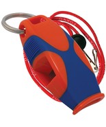 Fox 40 SHARX Marine Safety Alert Rescue Whistle ORANGE/BLUE LANYARD BEST... - $188.77 MXN