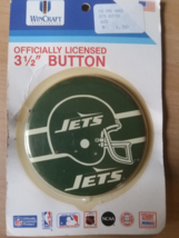 90s NY Jets 3 1/2 in Button Wincraft - £7.85 GBP