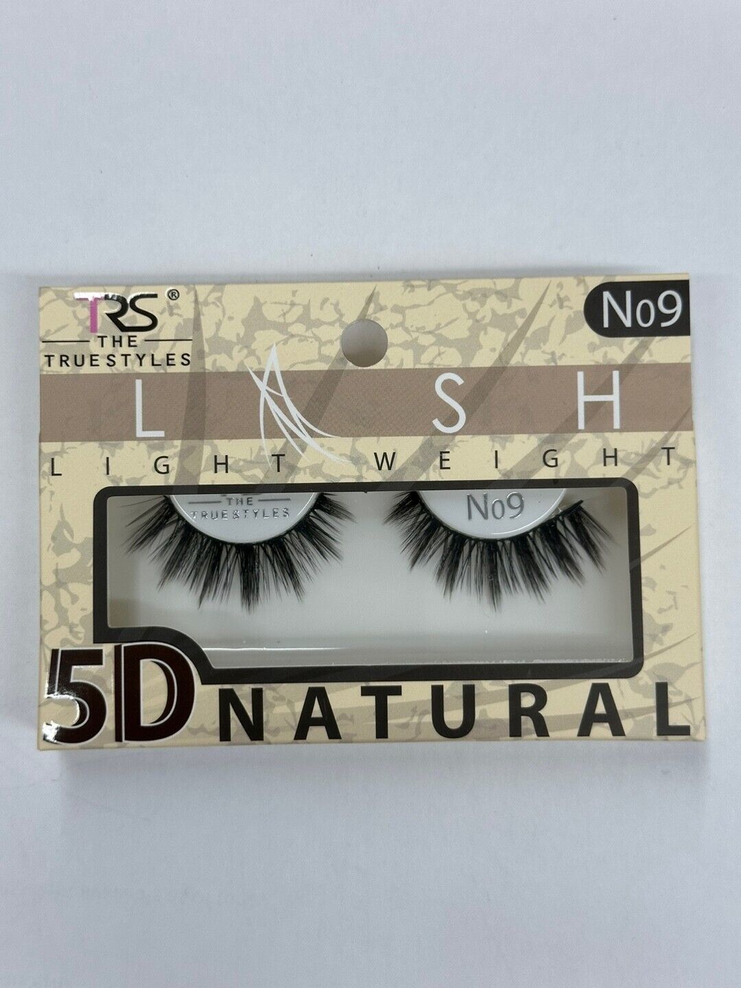 TRS LIGHTWEIGHT 5D NATURAL LASHES - #N09 - $1.59