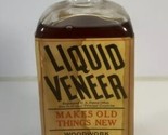 Antique Liquid Veneer Furniture Polish Full Bottle w Original Label - $24.74