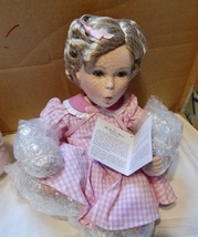Shirley Temple Doll Danbury Mint Bear Hugs For Shirley By Elke Hutchens NIB 277L - £99.11 GBP