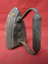Primitive Antique No.6 Sad Iron #14 - £19.75 GBP