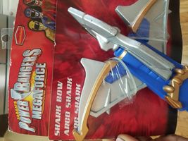 sabian&#39;s Power Rangers megaforce blue Bow costume accessory - £12.06 GBP