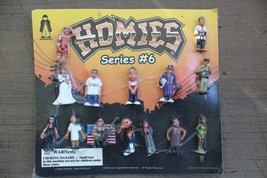 Homies Series #6 Display Original Vending 14 Figures Made by A&amp;A 2002 MINT #2 - £69.69 GBP