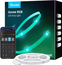 Govee 50Ft Bluetooth Rgb Father&#39;S Day Led Strip Lights With App, And Party. - £30.84 GBP