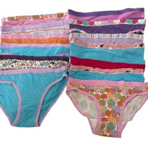 Hanes Girls Underwear Lot of 13 Sz 10 Stripes Hearts Cupcakes Paisley Solid New - $15.29