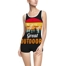 Vintage Inspired Women&#39;s Swimsuit: One-Piece Design with Customisable Al... - £26.54 GBP