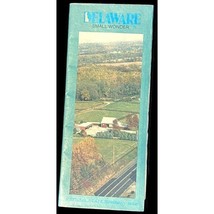 Official Delaware DE State Map 1997 Vintage Ephemera Travel Vacation Street - $7.87