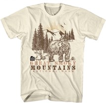 Great Smoky Mountains Bear in the Woods Men&#39;s T Shirt - £19.37 GBP+