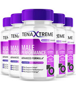 5 Pack Tena Xtreme Male Pills Advanced Vitality Support Formula Supplement - $164.09 CAD