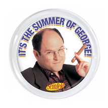 Seinfeld The Summer Of George Costanza Magnet big round 3in diameter wit... - $7.67