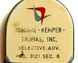Vintage Lufkin 252 TC 8-Foot Metal Tape Measure Osborne Kemper Thomas Inc - $15.34