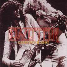 Led Zeppelin Live in Cincinnati “Gatecrash Riot” April 1977 2 CDs Rare - £19.65 GBP