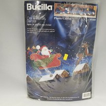 Bucilla Over The Rooftops Draftstop Plastic Canvas Kit NOS 1997 61232 VT... - $32.95