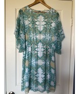 Antonio Melani Women’s casual Short Sleeve dress Floral Lined size 10 - £29.04 GBP