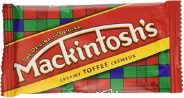 48 Bars Nestle Mackintosh&#39;s Creamy Toffee Bars 45g Each Bars Free Shipping - $76.44
