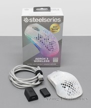 SteelSeries Aerox 3 Wireless Optical Gaming Mouse - Ghost Limited Edition - £47.44 GBP