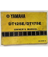 1970s YAMAHA DT125E/ DT175E Original Owners Manual, not a reprint. - £19.64 GBP