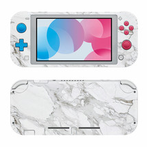 For Nintendo Switch Lite Protective Vinyl Skin Wrap White Pearl Decal  - £10.39 GBP