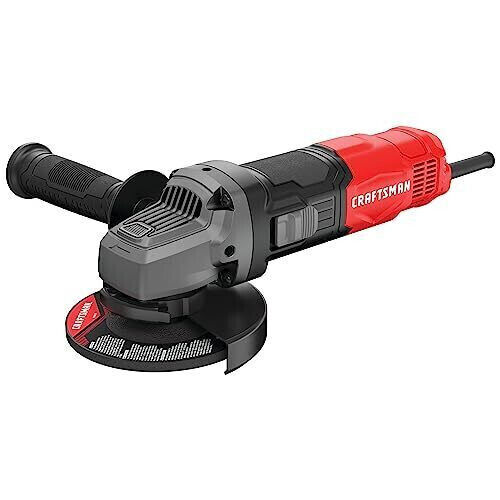 NEW CRAFTSMAN Small Angle Grinder 4-1/2 inch, 6 Amp, 12,000 RPM, Corded CMEG100 - $49.49