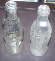vintage 1960&#39;s ,70&#39;s  soda bottle&#39;s /empty [ coca-cola {coke} - £9.32 GBP